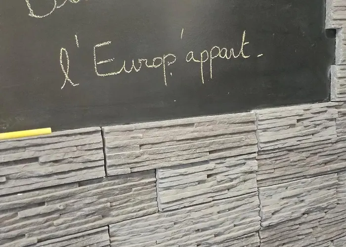 L'europ'appart - Cosy - Gare - Center Parcs -st Croix Apartamento