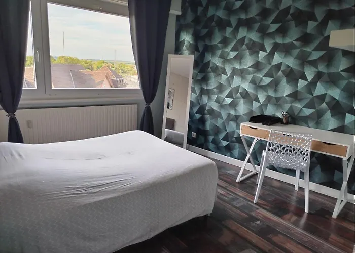 L'europ'appart - Cosy - Gare - Center Parcs -st Croix Apartamento